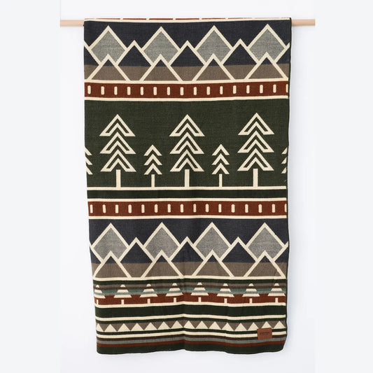 Tree Line Throw-Prairie Summit