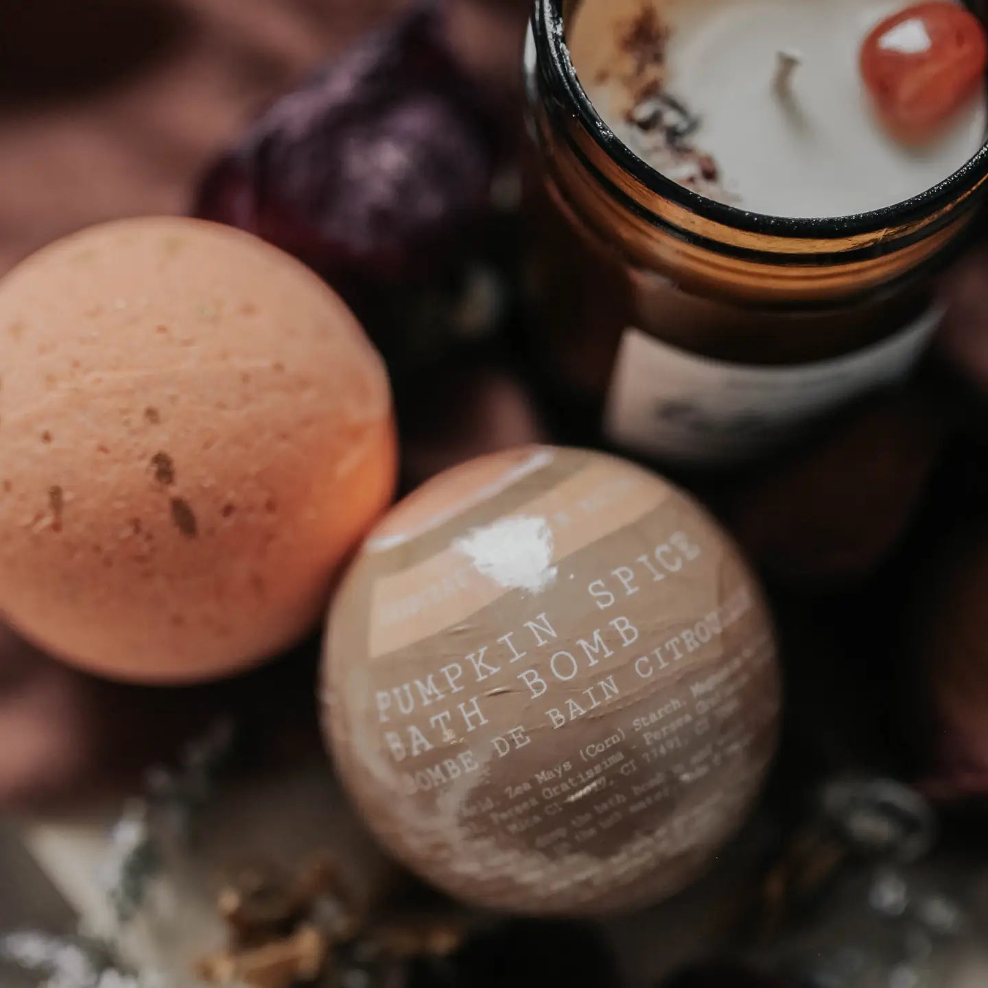 Pumpkin Spice Bath Bomb