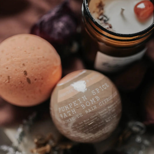 Pumpkin Spice Bath Bomb