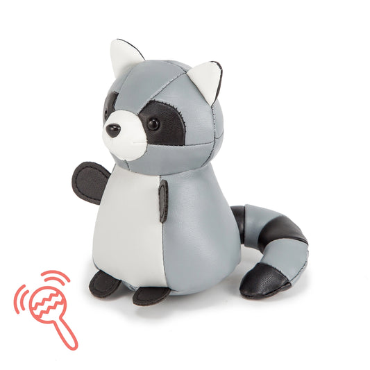 Racoon Soft Toy Rattle