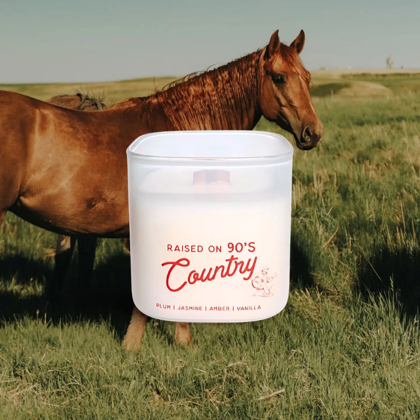 Raised On 90's Country Candle