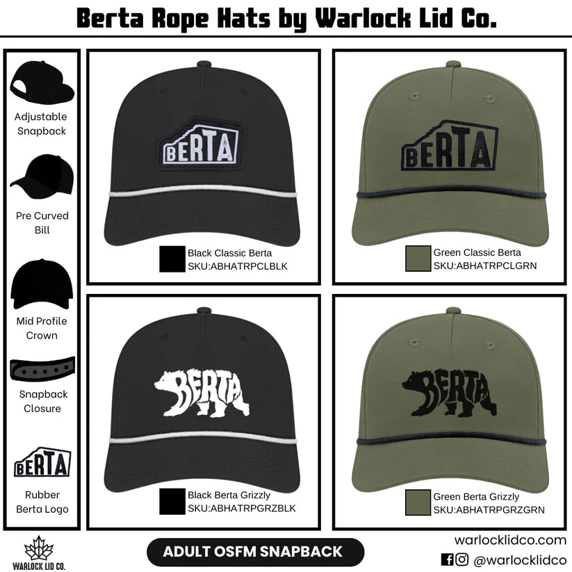 Berta Loden Green Rope Hat