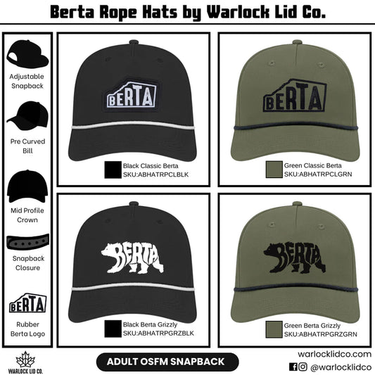 Berta Loden Green Rope Hat