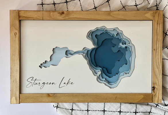 Mini Bathymetric Sign