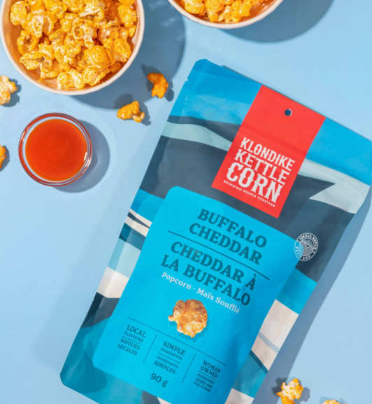 Buffalo Cheddar Popcorn