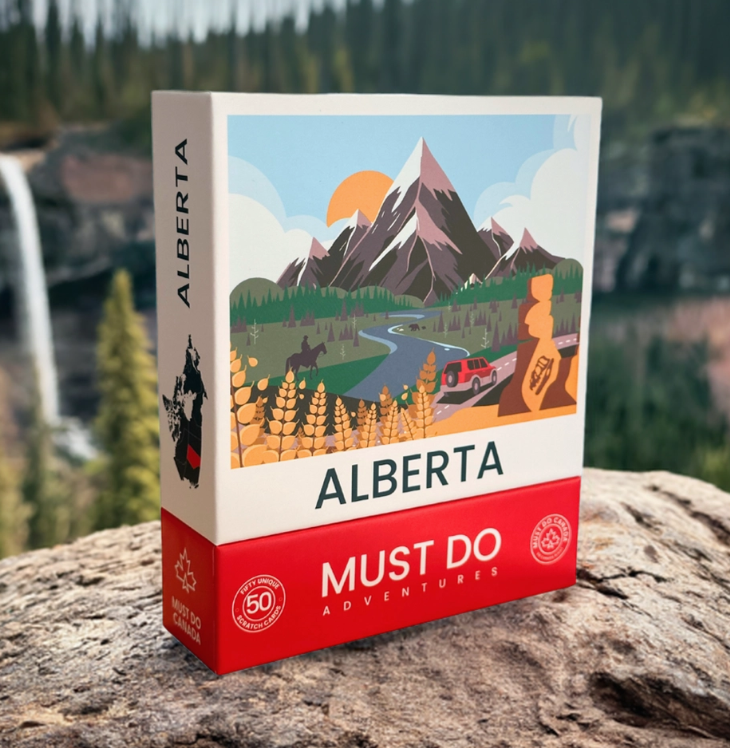 Alberta Must Do Adventure Scratch-Off Cards