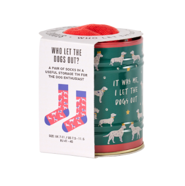 Dogs-Socks In A Can