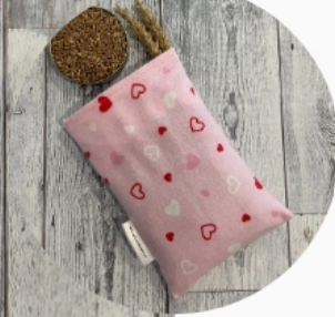 Mini Wheat Bags 7''x 4 '' Valentines Day