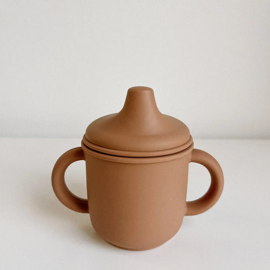 Silicone Sippy Cup-Grizzly