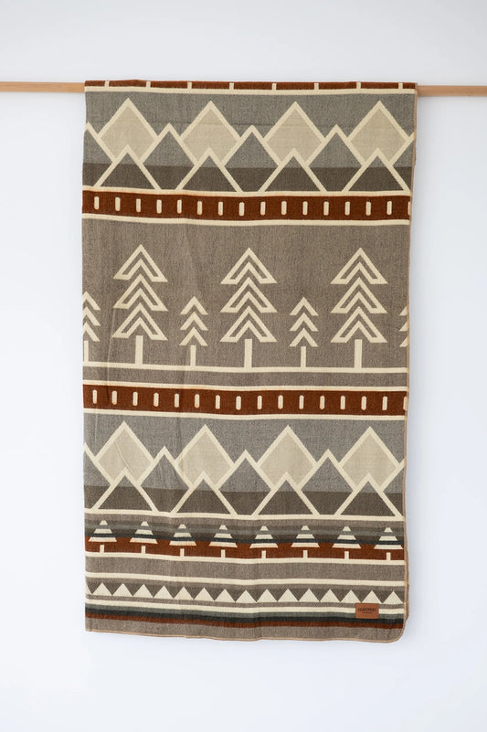 Tree Line Throw Blanket-Stonewood