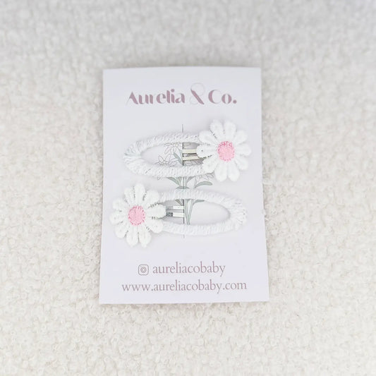 Sunflower Peekaboo Barrettes