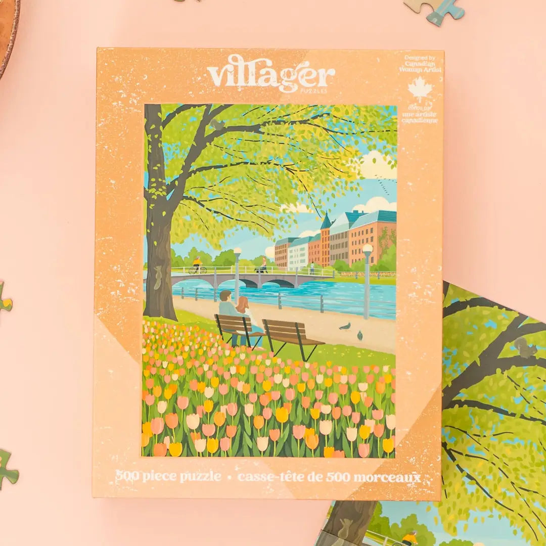 Tulip Season 500 Piece Puzzle