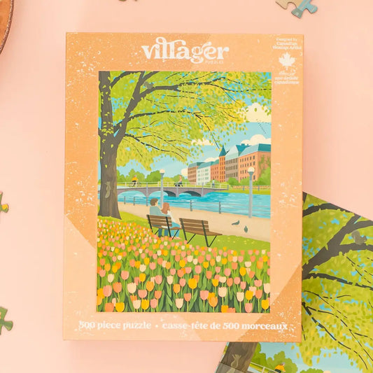 Tulip Season 500 Piece Puzzle