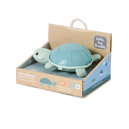 Turtle Plush Rattle Toy