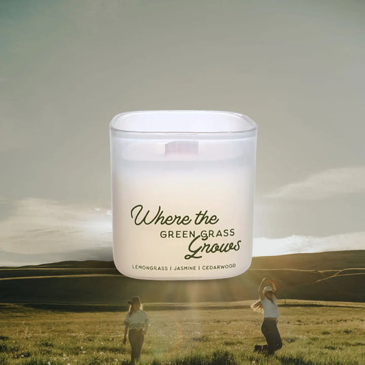 Where The Green Grass Grows Candle