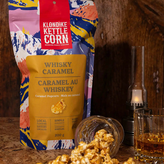 Whiskey Caramel Popcorn