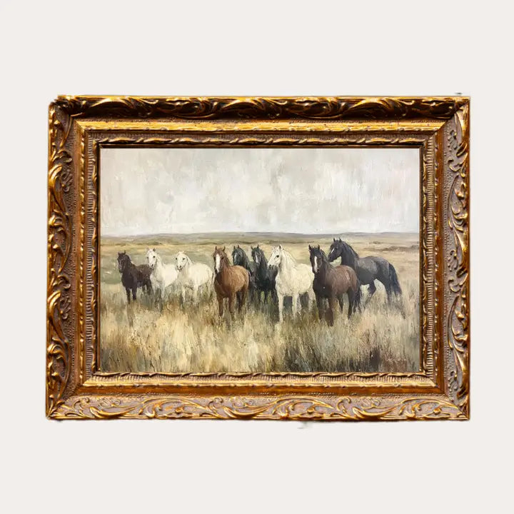 Wild Horses Framed Art