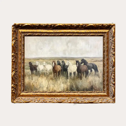 Wild Horses Framed Art