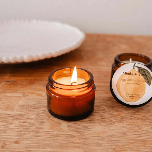 Woody Citrus Mini Candle