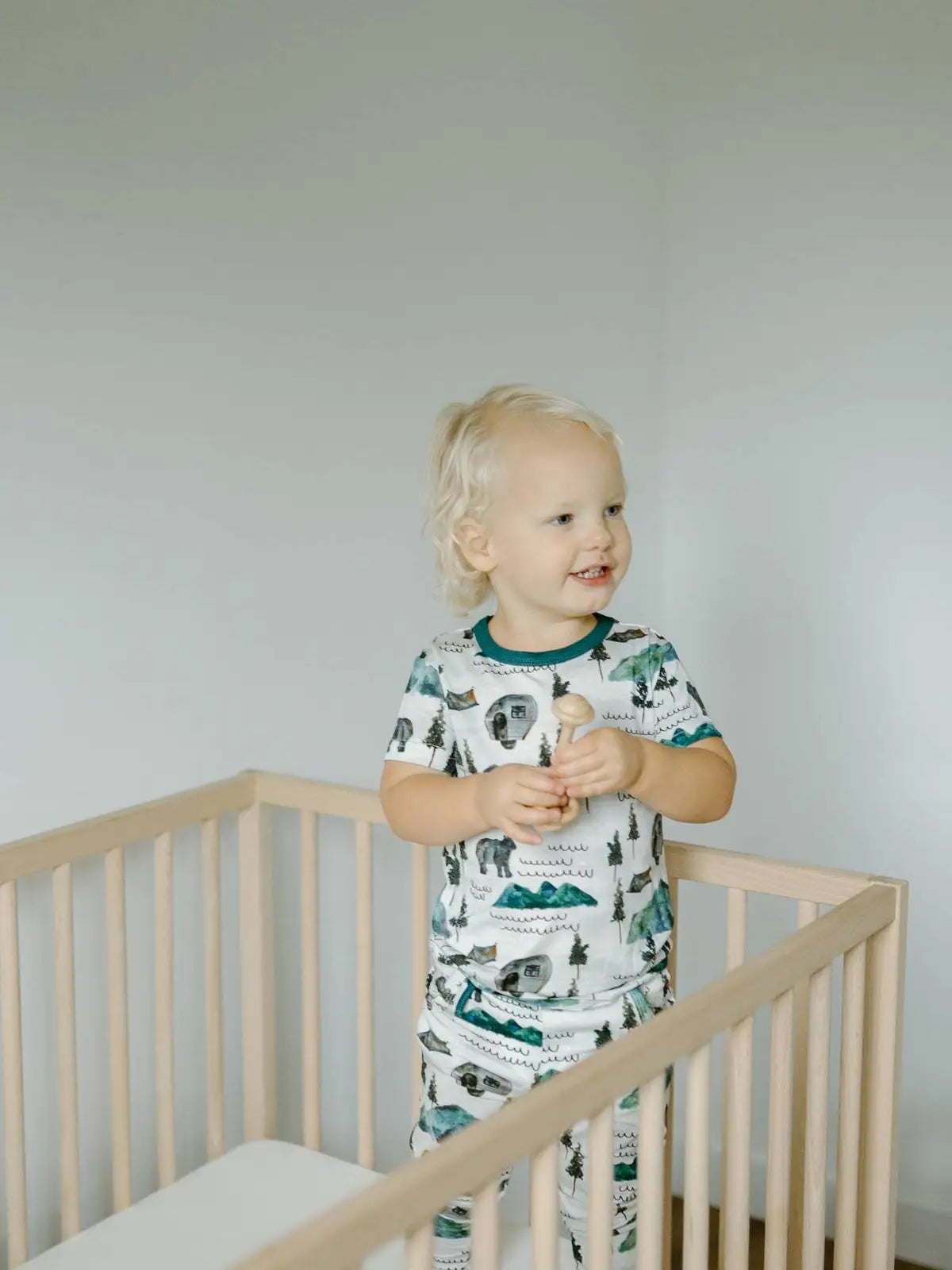 Short Sleeve Pj Pocket Jogger Set - Mountain Camper