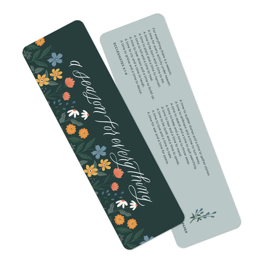 Season For Everything Bookmark
