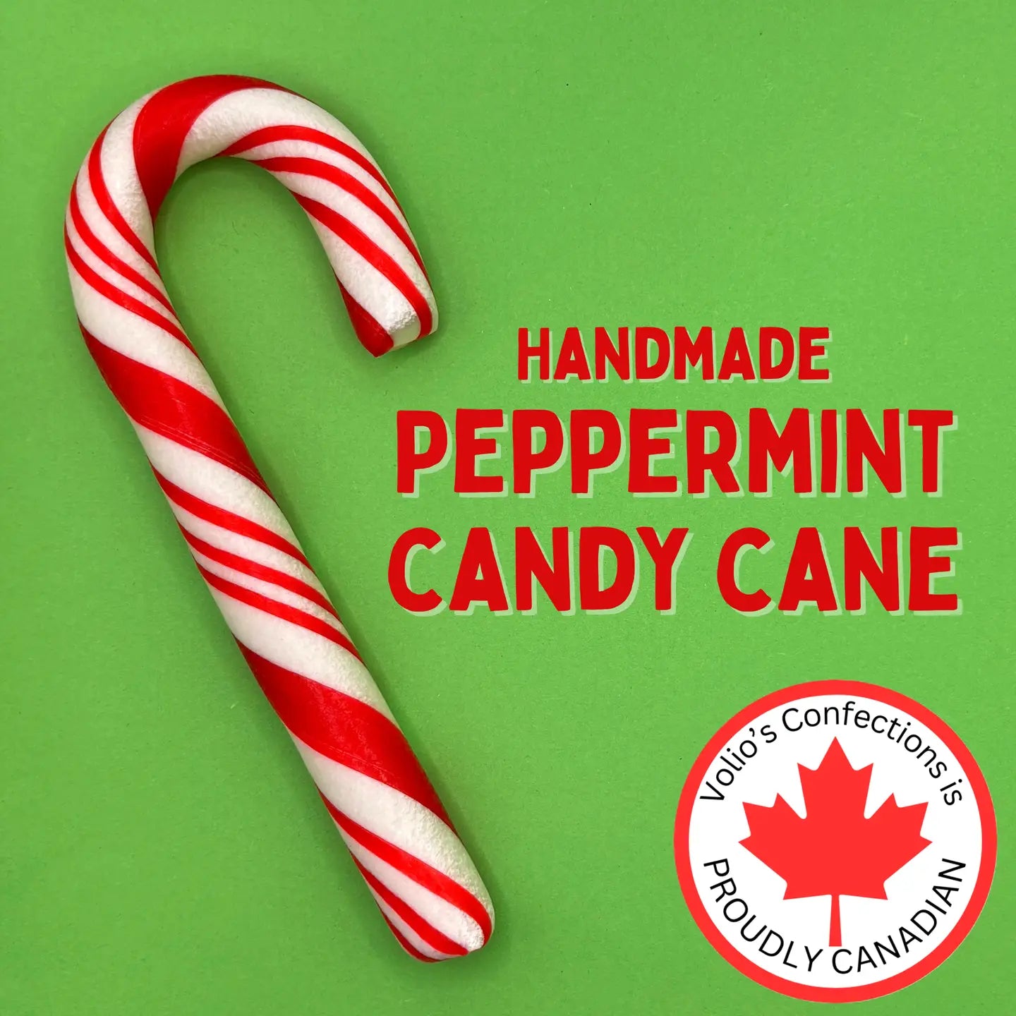 Large Handmade Candy Canes