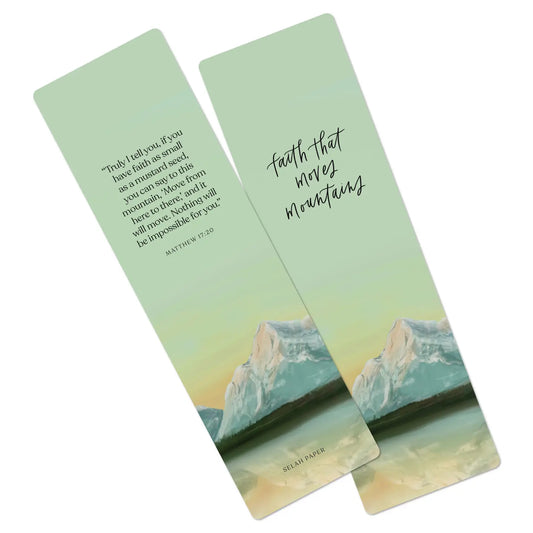 Faith That Moves Mountains Bookmark