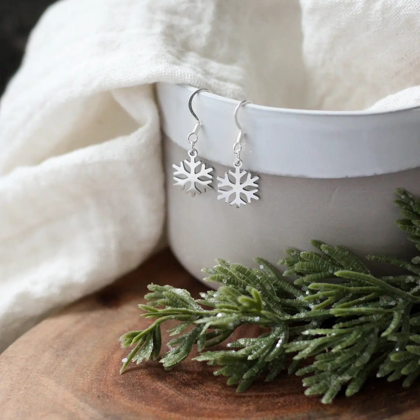Snowflake Earrings