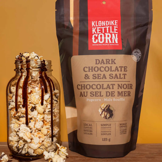 Dark Chocolate and Sea Salt Popcorn