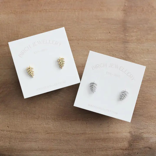 Mini Fern Earrings