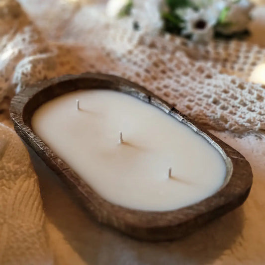 Dough Bowl Candle - 3 Wick