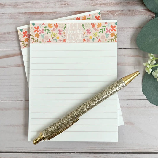 Notepad / Sermon Notes  / Be Still