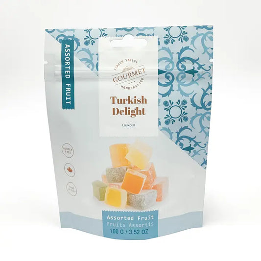 Turkish Delight Assorted Fruit 100g