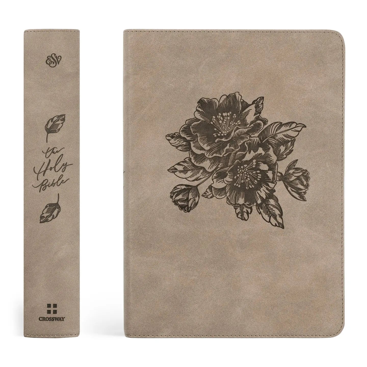 Esv Large Print Journaling Bible: Nara Theme