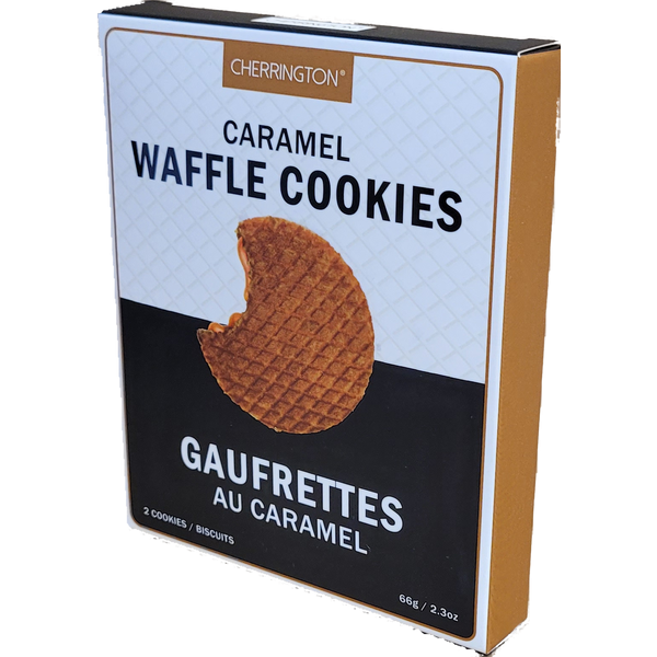 Caramel Waffle Cookies