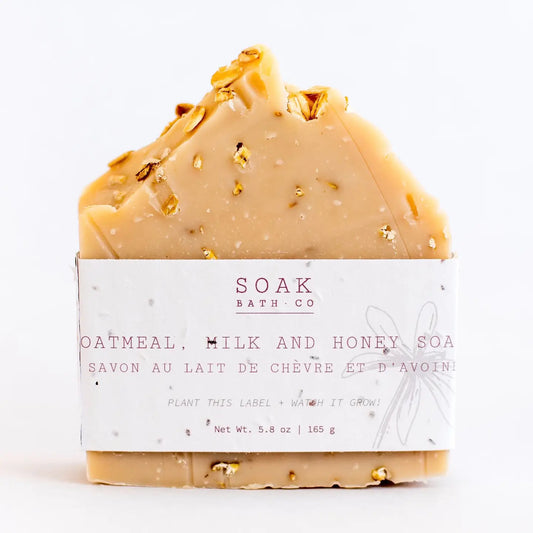 Oatmeal Milk and Honey Soap Bar