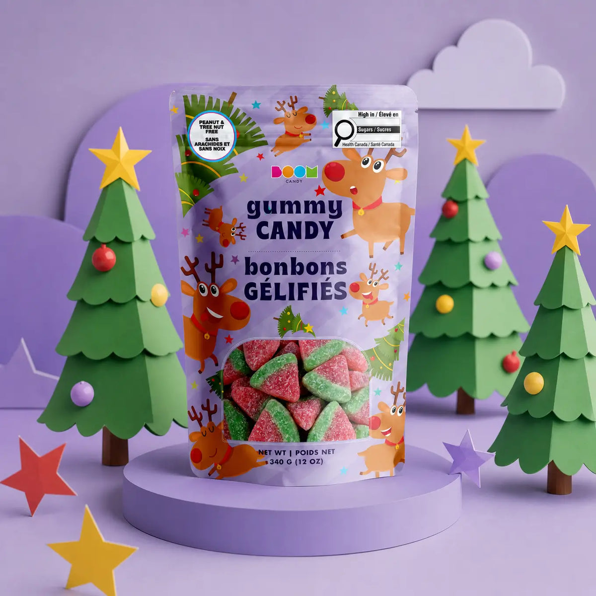 Goofy Reindeer | Watermelon Slices