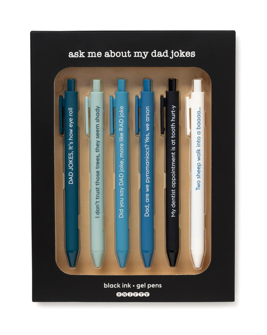 Dad Jokes Gel Pen Set