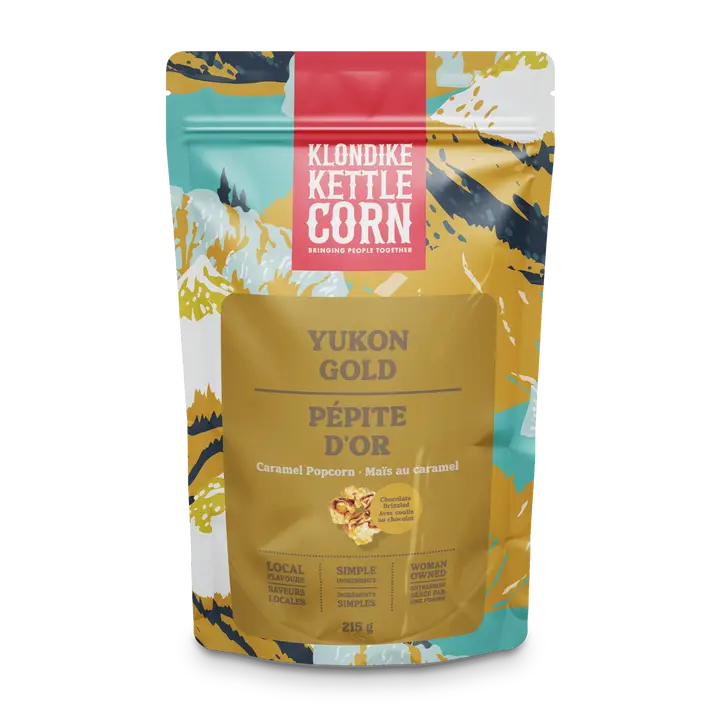 Yukon Gold Chocolate Drizzled Caramel Corn