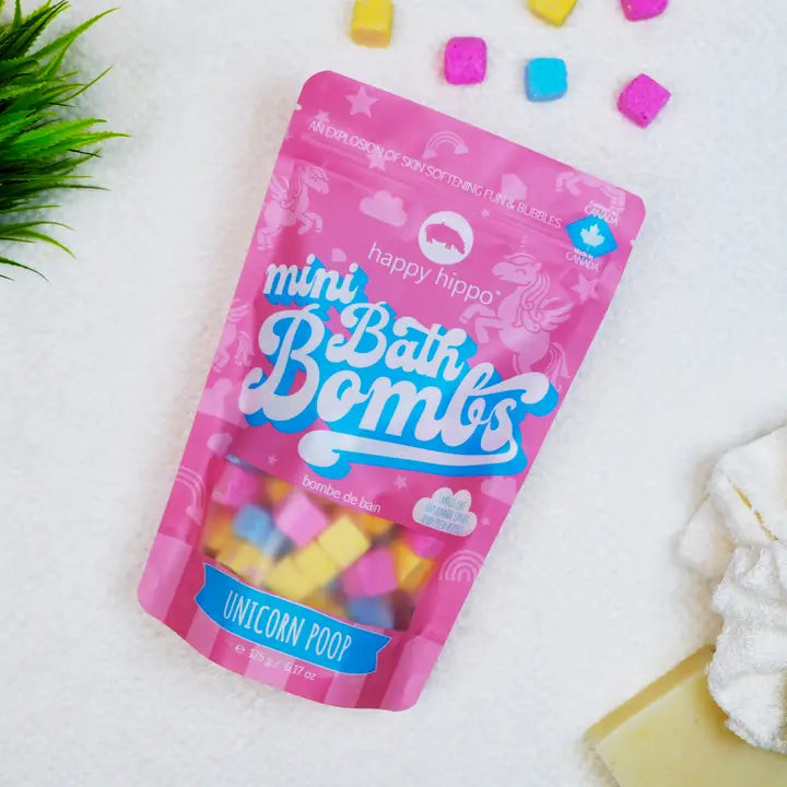 Unicorn Poop - Mini Bath Bombs