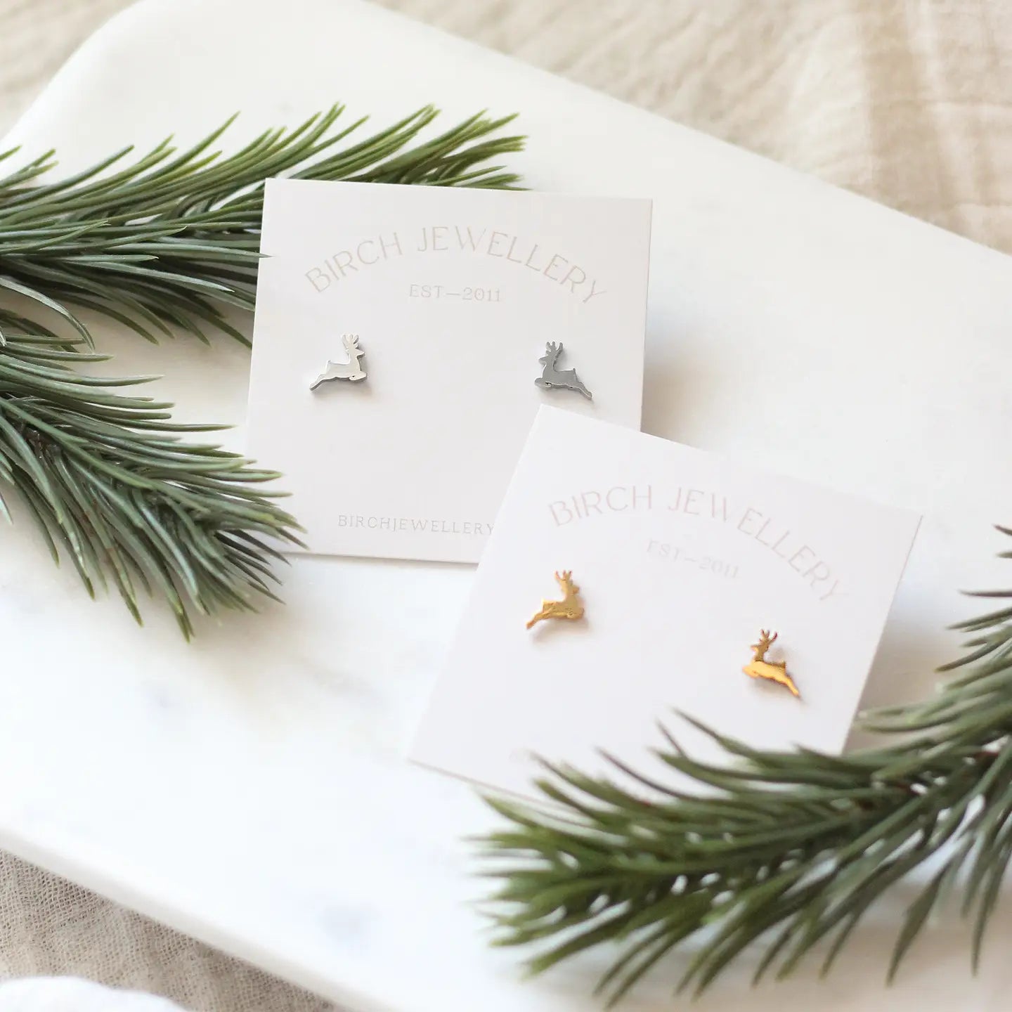 Mini Reindeer Earrings