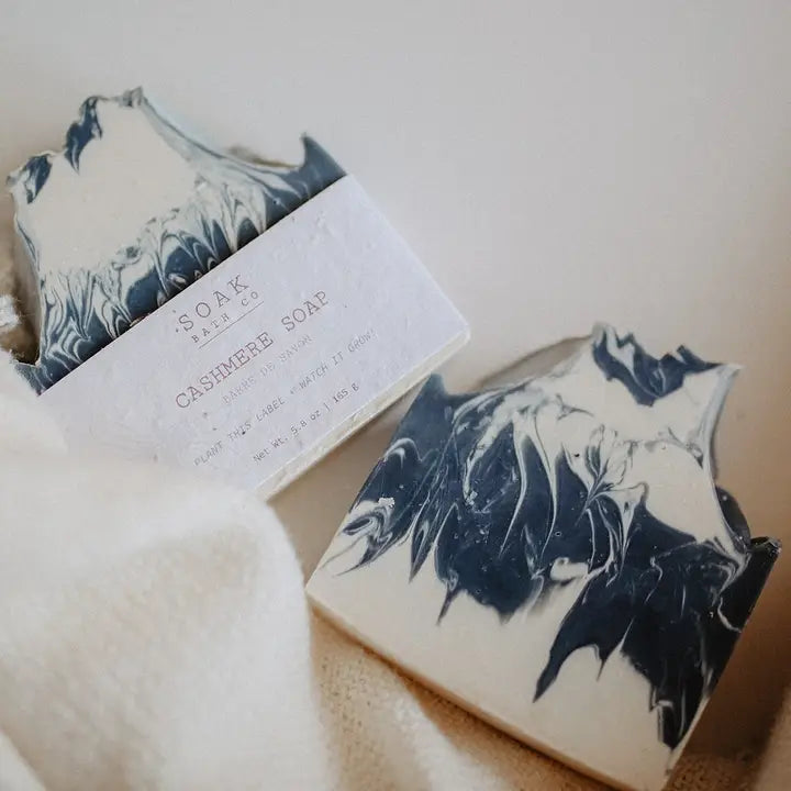 Bar Soap with Seed Paper Label