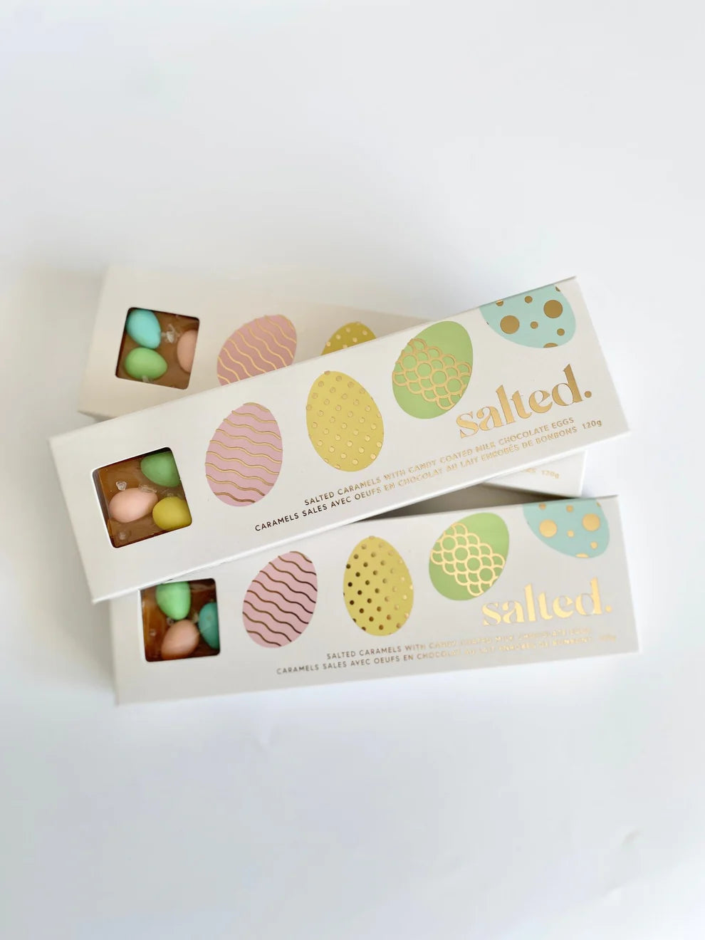Salted Easter Egg Caramels