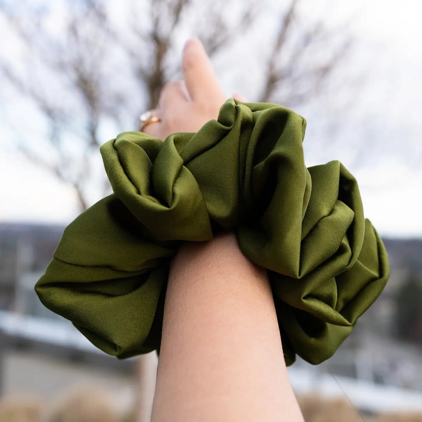 Silk Oversized Scrunchie