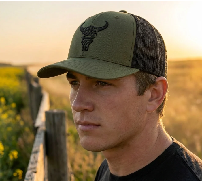 Berta Skull Snapback Hat