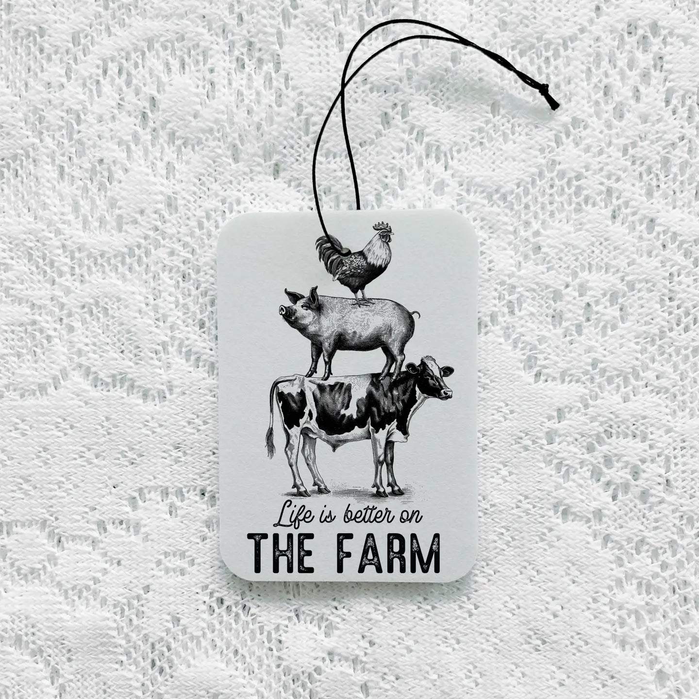 Life Is Better At the Farm Air Freshener