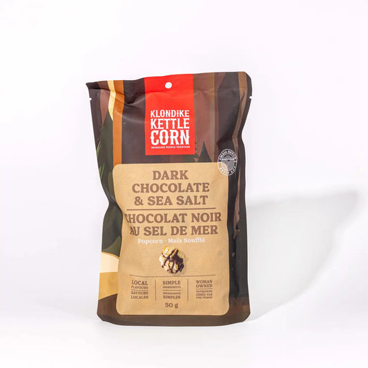 Dark Chocolate and Sea Salt Popcorn Small Bag