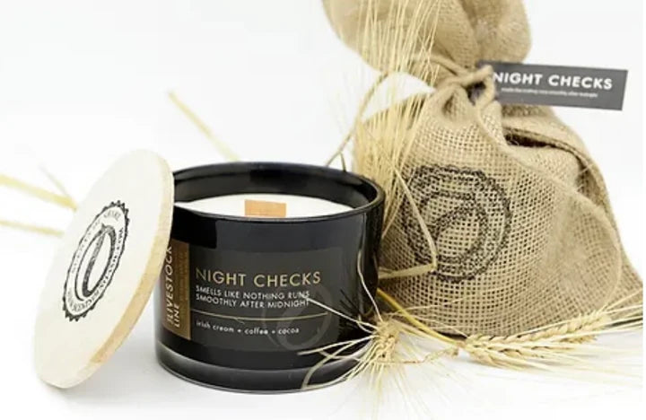Night Checks Candle