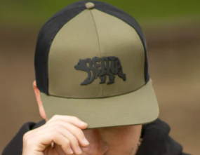 Berta Grizzly Headwear | Adjustable Snapback