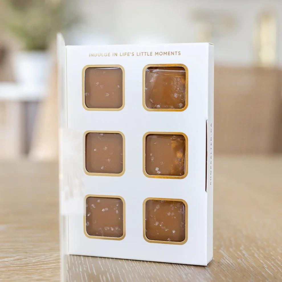 Lets Celebrate 6 Piece Salted Caramels